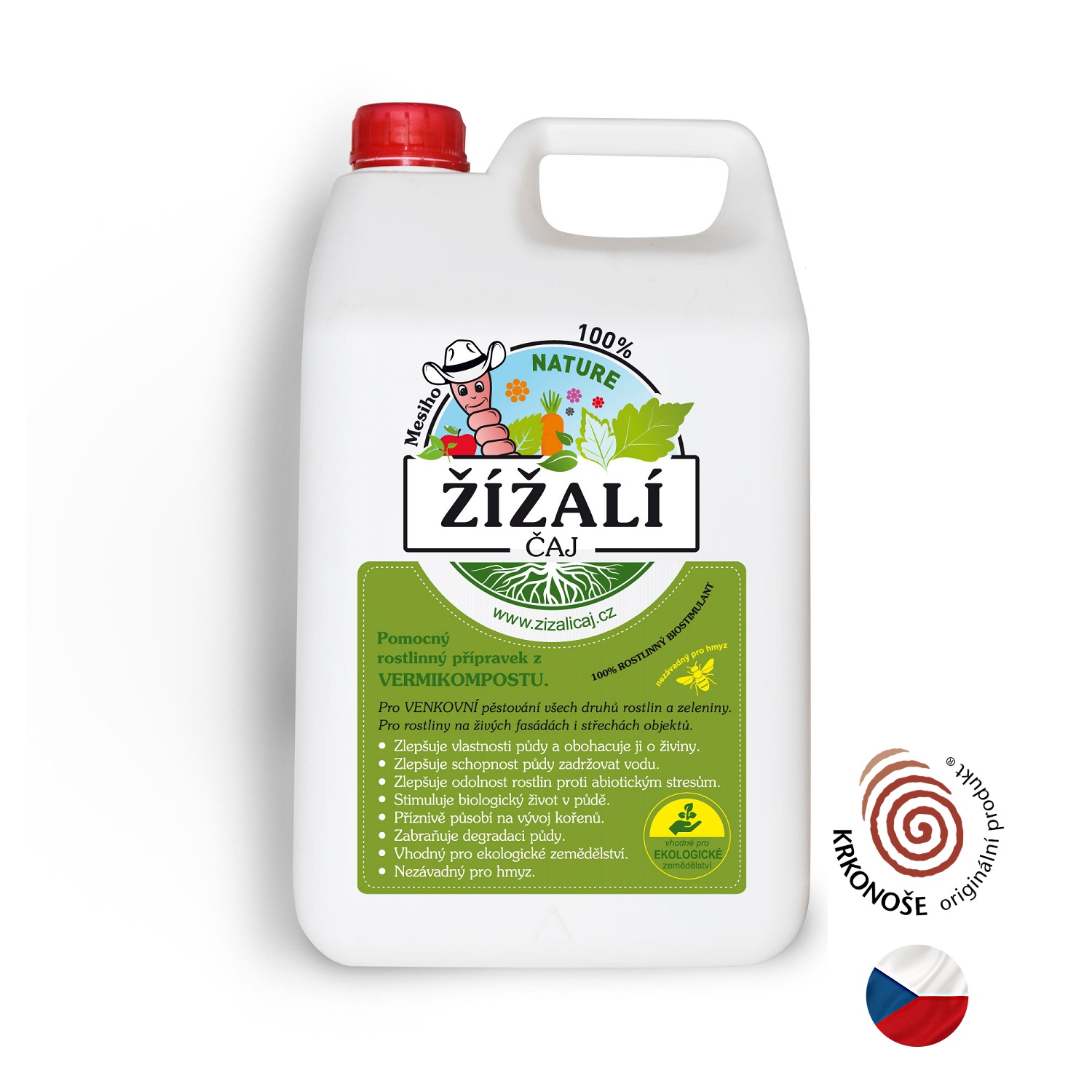 Krkonoše originální produk  eko bio hnojivo biostimulant 2028